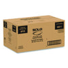 SOLO® Compostable Paper Dinnerware, ProPlanet Seal, Plate, 10" dia, White, 500/Carton Plates - Office Ready