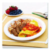 SOLO® Compostable Paper Dinnerware, ProPlanet Seal, Plate, 10" dia, White, 500/Carton Plates - Office Ready