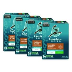 Caribou Coffee® Caribou Blend Decaf Coffee K-Cups®, 96/Carton
