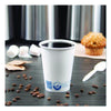 SOLO® Recycled Content PCF Paper Hot Cups, ProPlanet Seal, 12 oz, White/Blue, 1,000/Carton Hot Drink Cups - Office Ready