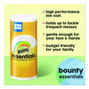 Bounty® Essentials Select-A-Size Kitchen Roll Paper Towels, 2-Ply, 108 Sheets/Roll, 24 Rolls/Carton Perforated Paper Towel Rolls - Office Ready