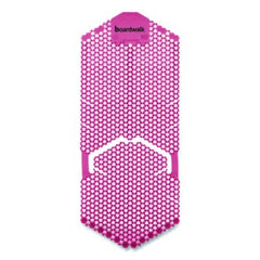 Boardwalk® Vertical Urinal Screen, Spiced Apple Scent, Red, 5.22 oz, 6/Carton