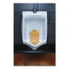Boardwalk® Vertical Urinal Screen, Summer Sunshine Scent, Yellow, 5.22 oz, 6/Carton Urinal Screens/Blocks - Office Ready