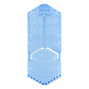 Boardwalk® Vertical Urinal Screen, Cotton Blossom Scent, Blue, 5.22 oz, 6/Carton Urinal Screens/Blocks - Office Ready