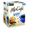McCafe® Blueberry Muffin K-Cups®, 0.34 oz K-Cup, 24/Box Coffee K-Cups - Office Ready