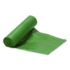 Heritage Eco Blend® Max Can Liners, 60 gal, 0.8 mil, 38" x 58", Green, 20 Bags/Roll, 5 Rolls/Carton LDPE Waste Can Liners - Office Ready