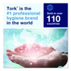 Tork® Dairy Towel, 1-Ply, 9.12 x 10.25, Natural, 250 Sheets/Pack, 16 Packs/Carton Disposable Dry Wipes - Office Ready