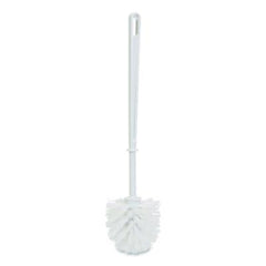 Boardwalk® Spiral Bowl Brush, 13" Handle, White