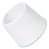 Boardwalk® Caddy For Spiral Bowl Brush, White Toilet Brush Caddies/Pedestals - Office Ready