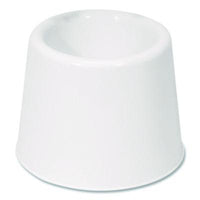 Boardwalk® Caddy For Spiral Bowl Brush, White Toilet Brush Caddies/Pedestals - Office Ready