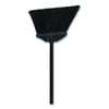 Boardwalk® Large Angle Broom, 57" Handle, Black Traditional Angled Brooms - Office Ready