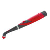 Rubbermaid® Reveal Power Scrubber, Red/White Nylon Bristles, 1.73" Brush, Red Plastic Handle Utility Brushes - Office Ready