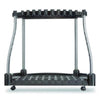 Rubbermaid® FastTrack Garage Tool Tower Rack, Plastic, Holds Up to 40 Tools, 38" x 20.5" x 34.4", Black Garage Tool Storage Racks & Stands - Office Ready