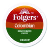 Folgers® Colombian Decaf K-Cups®, 24/ Box, 4 Boxes/Carton Coffee K-Cups - Office Ready