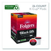 Folgers® Gourmet Selections Black Silk Coffee K-Cups®, 96/Carton Coffee K-Cups - Office Ready