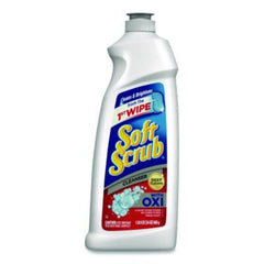 Soft Scrub® Oxi Cleanser, Clean Scent, 24 oz Bottle, 8/Carton