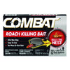 Combat® Roach Bait Insecticide, for Small and Large Roaches, 0.42 oz, 12 Bait Stations Insect Killer Baits & Traps - Office Ready