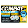 Combat® Max 2-in-1 Ant Bait, 0.84 oz, 4 Bait Stations Insect Killer Baits & Traps - Office Ready