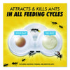 Combat® Max 2-in-1 Ant Bait, 0.84 oz, 4 Bait Stations Insect Killer Baits & Traps - Office Ready