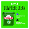 Cascade® ActionPacs®, Fresh Scent, 17.6 oz Bag, 33 Pacs/Bag, 4 Bags/Carton Automatic Dishwasher Detergents - Office Ready