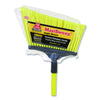 Nexstep Commercial Products MaxiSweep™ Angle Broom With Fiberglass Handle, 57" Overall Length, Yellow/Black Traditional Angled Brooms - Office Ready