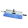 Nexstep Commercial Products MaxiPlus® Microfiber Pad, 18", Blue Wet Mop Head Pads - Office Ready