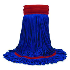 Nexstep Commercial Products MaxiPlus® Microfiber Loop-End Mop, Microfiber, 24 oz, Blue