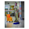 Nexstep Commercial Products MaxiPlus® Microfiber Loop-End Mop, Microfiber, 24 oz, Blue Wet Mop Heads - Office Ready