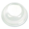Plastifar PET Lids, Fits 5 oz and 8 oz Sundae Cup, 100/Sleeve, 10/Sleeves/Carton Cold Cup Lids - Office Ready