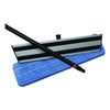 Nexstep Commercial Products MaxiPlus® Microfiber Pad, 18", Blue Wet Mop Head Pads - Office Ready