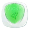 Vicks® Waterless Tabletop Vaporizer Plus,1.9 x 5.3 x 7.5, White/Mint Green Humidifiers - Office Ready
