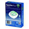 Vicks® Waterless Tabletop Vaporizer Plus,1.9 x 5.3 x 7.5, White/Mint Green Humidifiers - Office Ready