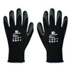 KleenGuard™ G40 Latex Coated Gloves, Size 8, Gray/Black, 12 Pairs/Pack Work Gloves, Coated - Office Ready