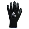 KleenGuard™ G40 Latex Coated Gloves, Size 8, Gray/Black, 12 Pairs/Pack Work Gloves, Coated - Office Ready
