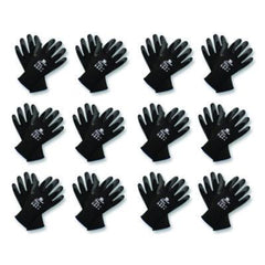 KleenGuard™ G40 Latex Coated Gloves, Size 8, Gray/Black, 12 Pairs/Pack