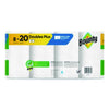 Bounty® Select-a-Size Kitchen Roll Paper Towels, 2-Ply, 5.9 x 11, White, 103 Sheets/Double Plus Roll, 8 Rolls/Pack Perforated Paper Towel Rolls - Office Ready