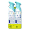 Febreze® AIR™, Linen and Sky, 8.8 oz Aerosol Spray, 2/Pack Aerosol Spray Air Freshener/Odor Eliminators - Office Ready