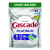 Cascade® ActionPacs®, Fresh Scent 14 oz Pack, 4 Packs/Carton Automatic Dishwasher Detergents - Office Ready