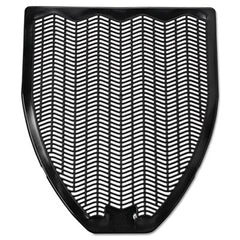 Impact® Disposable Urinal Floor Mat, Nonslip, Fresh Blast Scent, 17.5 x 20.38, Black, 6/Carton