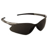 KleenGuard™ Nemesis* VL Safety Glasses, Gunmetal Frame, Smoke Uncoated Lens Wraparound Safety Glasses - Office Ready