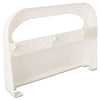 HOSPECO® Health Gards® Toilet Seat Cover Dispenser, Half-Fold, 16 x 3.25 x 11.5, White, 2/Box Toilet Seat Cover Dispensers - Office Ready