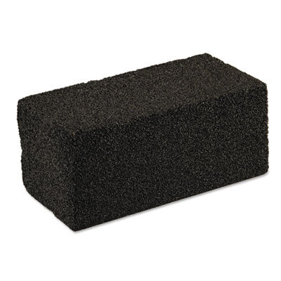 Scotch-Brite™ PROFESSIONAL Grill Brick, 3.5 x 4 x 8, Charcoal,12/Carton Scouring Blocks/Sticks - Office Ready