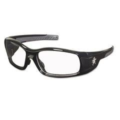 MCR™ Safety Swagger® Safety Glasses, Black Frame, Clear Lens