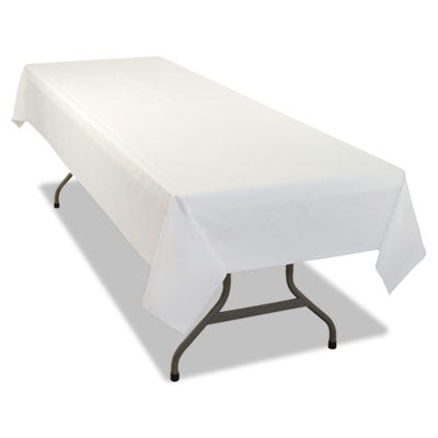 Tablemate® Table Set® Rectangular Table Covers, Heavyweight Plastic, 54