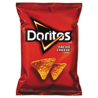 Doritos® Nacho Cheese Tortilla Chips, 1.75 oz Bag, 64/Carton Snacks - Office Ready