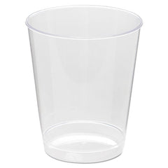 WNA Comet™ Smooth Wall Tumblers, Tall, 8 oz, Clear, 25/Pack, 20 Packs/Carton