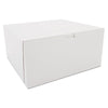 SCT® White One-Piece Non-Window Bakery Boxes, 12 x 12 x 6, White, Paper, 50/Carton Bakery Food Containers - Office Ready