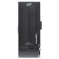 Dixie® SmartStock® Dining Utensil Dispenser, Holds 120 Knives, 10 x 8.75 x 24.75, Translucent Black