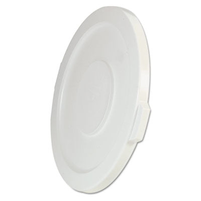 Rubbermaid® Commercial BRUTE Self-Draining Flat Top Lids, 22.25