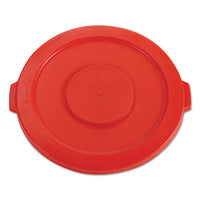 Rubbermaid® Commercial BRUTE Self-Draining Flat Top Lids, 22.25